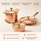 Complete Copper Kitchen Set
