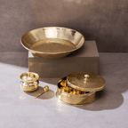 Kitchen Essentials Set (Masala box + Ghee pot + Paraat)