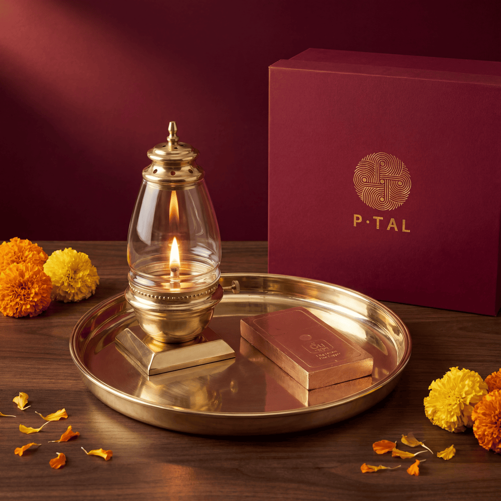 Akshaya Tritiya Copper Combo Set