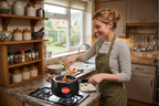 IndiChef  Hard Anodised Pressure Cooker Durable Heavy-Gauge Body | Fast & Even Cooking | Induction & Gas Compatible | Long-Lasting Performance