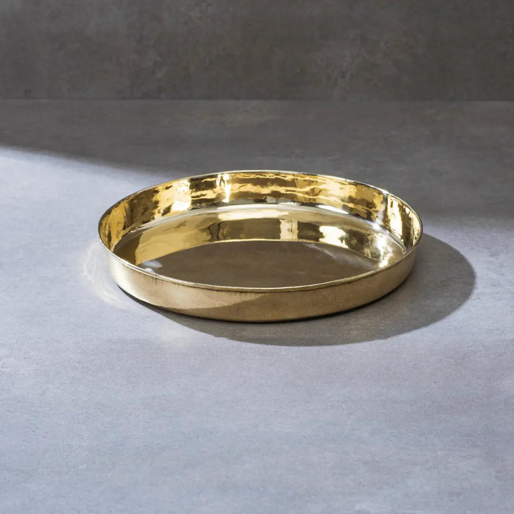 Brass Thaali- Thaali Plate for Dining/Brass Pooja Thaali