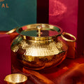 Brass Patili / Degchi - Naturally Non Stick , Non Toxic, Teflon Free