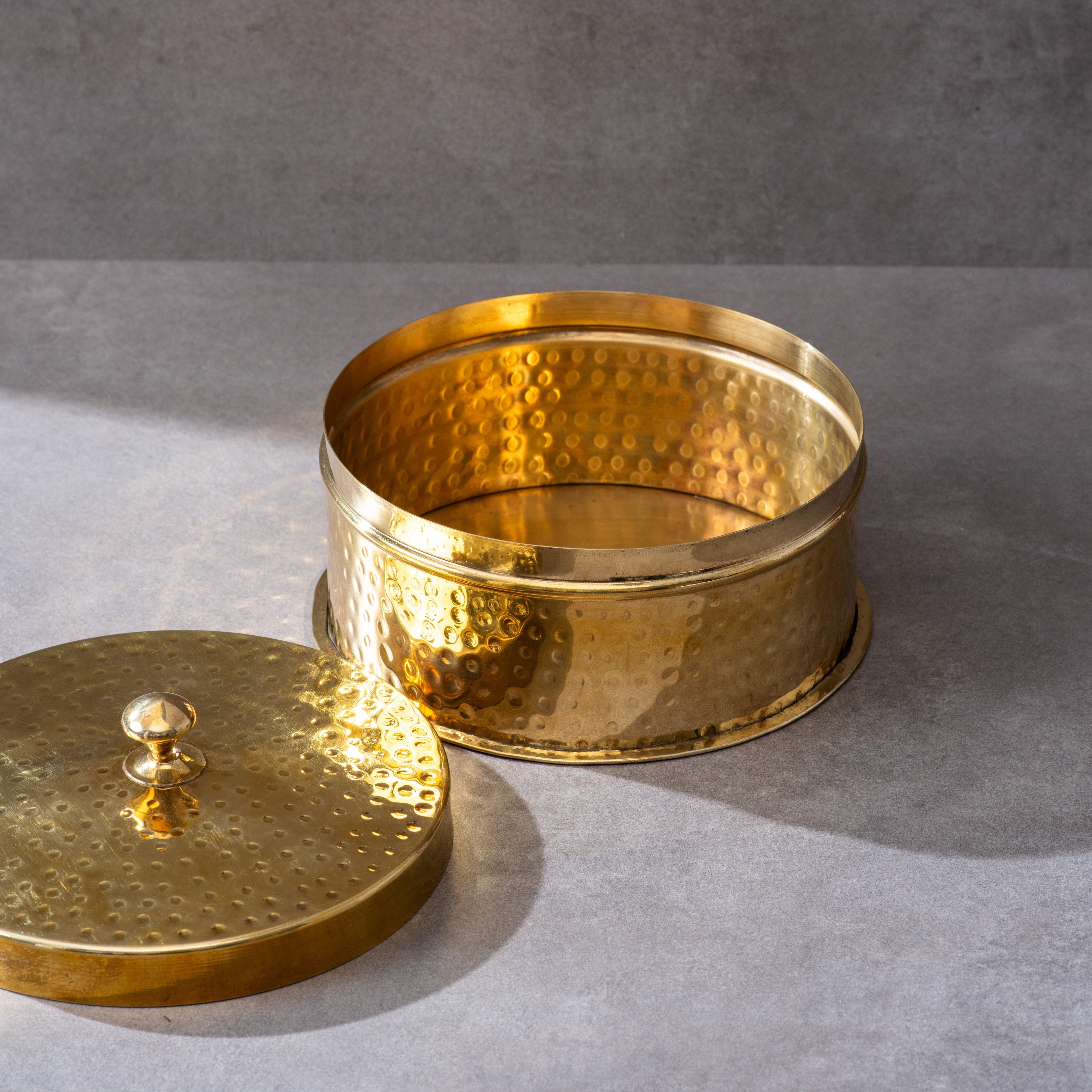Brass Chapati Box / Roti dabba