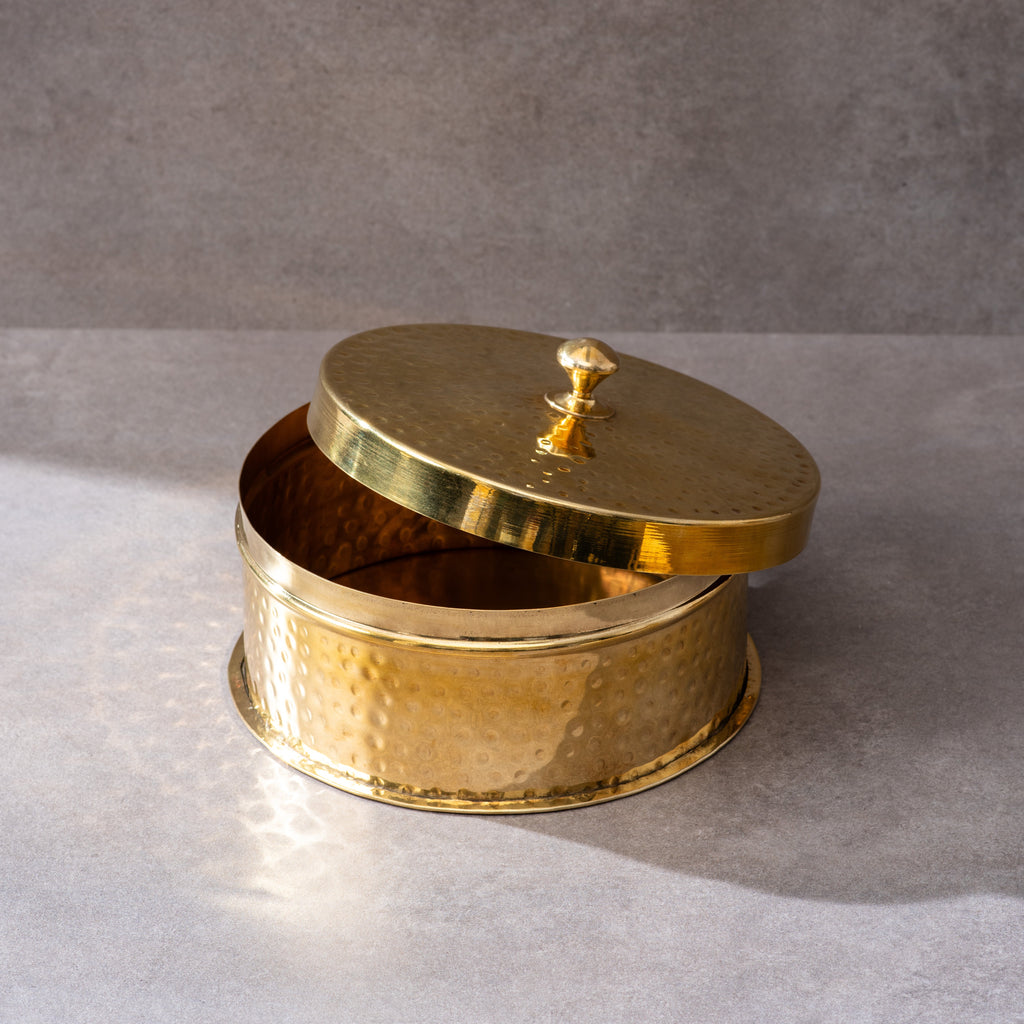 Brass Chapati Box / Roti dabba