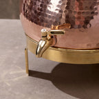 Copper Water Dispenser Set