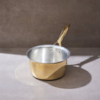 Brass Saucepan with Insulated Handle