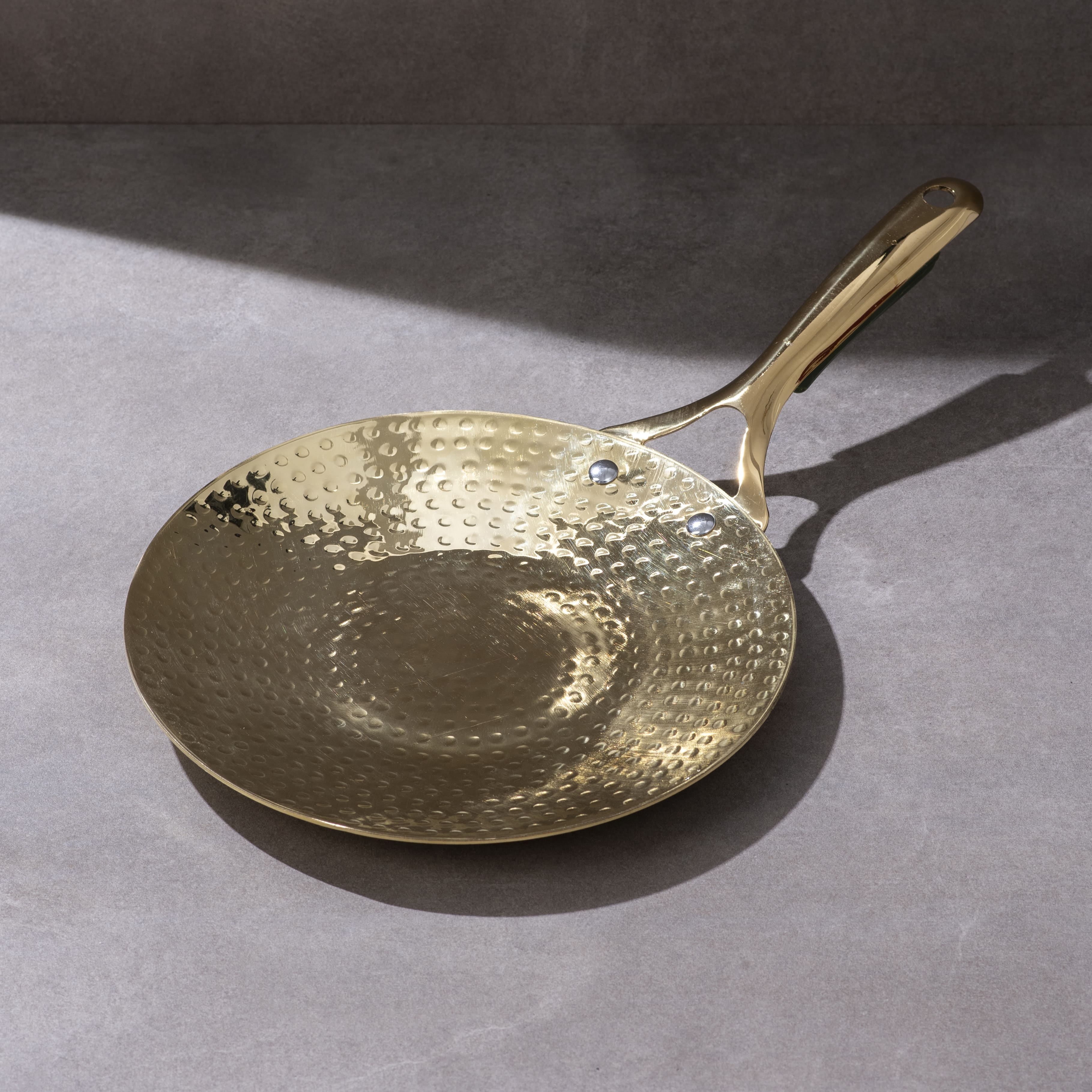 Brass Tawa with Insulated handle- Roti Tawa in Brass