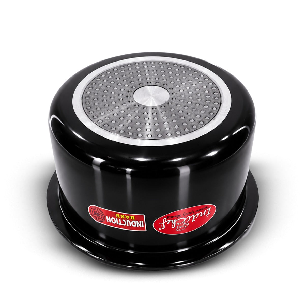 IndiChef Hard Anodised Top | Gas Stove & Induction Friendly |Metal Spoon Safe, Riveted Handle, Healthy Cooking, less Oil Use, Easy to Clean