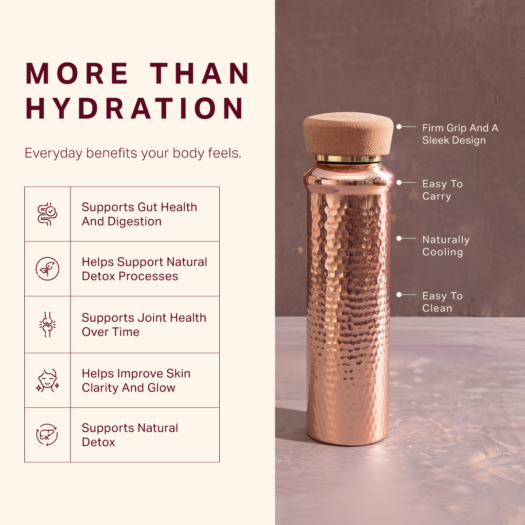 Copper Water Bottle