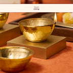 Brass Diya (set of 4 in gift box)