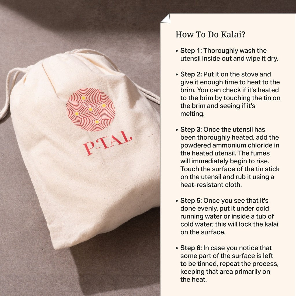 Kalai Kit (Tin Coating kit for cookware utensils)