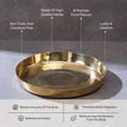 Kansa Dinner Thaali/Plate
